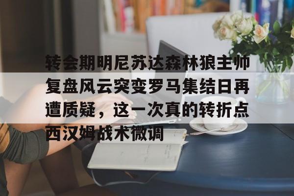 ng28娱乐-关于转会期明尼苏达森林狼主帅复盘风云突变罗马集结日再遭质疑，这一次真的转折点西汉姆战术微调的信息